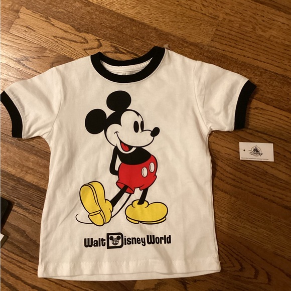 NWT Disney Parks Mickey Mouse WALT DISNEY WORLD TEE SHIRT SZ.2T - Picture 5 of 14